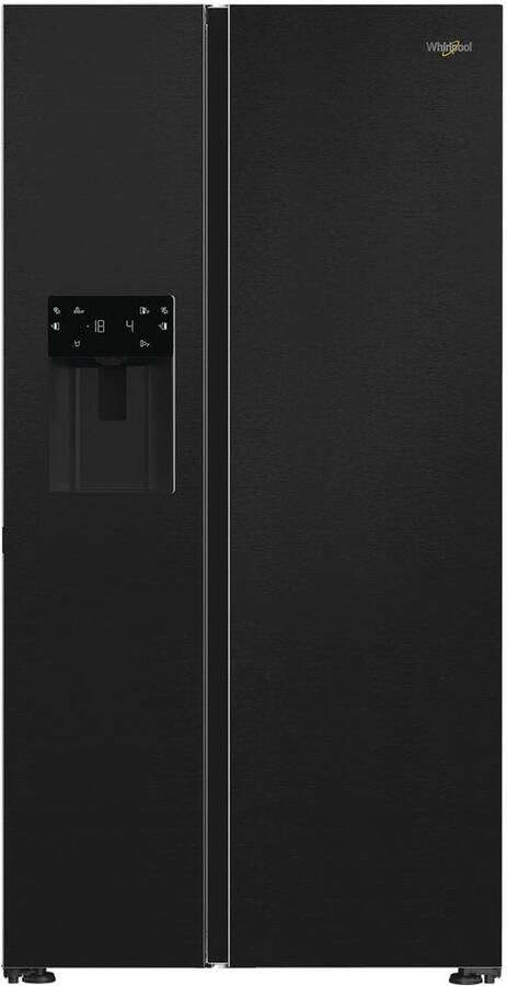 Whirlpool WHG2 6574W XK5E Amerikaanse koelkast Grijs