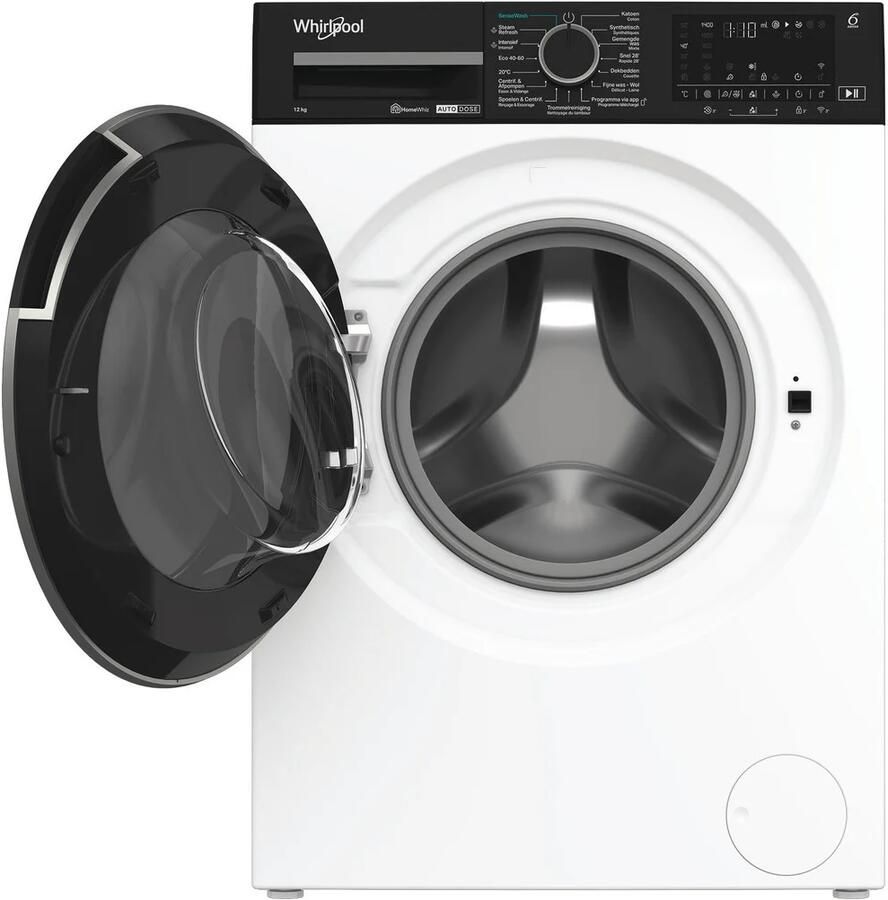 Whirlpool WPM 27W ADS BE wasmachine Voorbelading 12 kg 1400 RPM Wit
