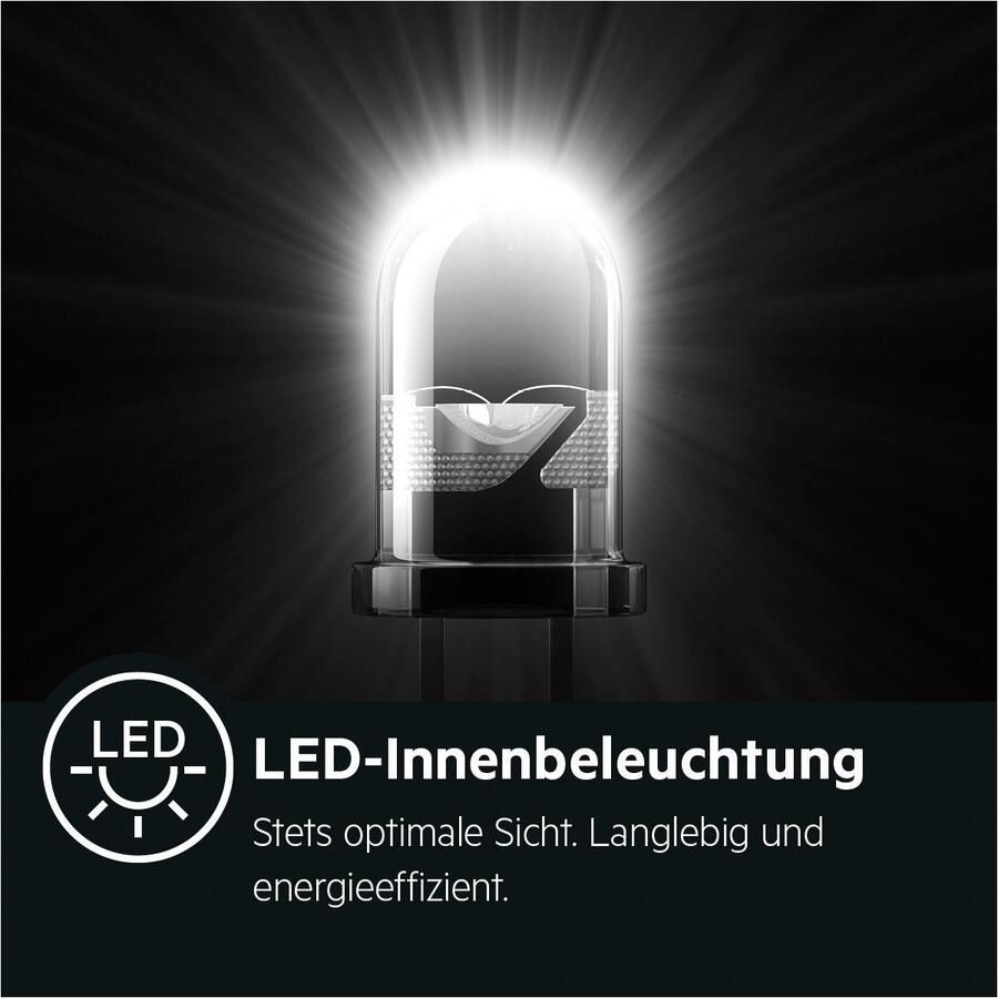 AEG RDB424E1AX 5000 serie ColdSense Koel-vriescombinatie Vrijstaand Zilver - Foto 7