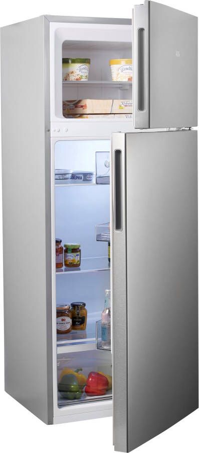 AEG RDB424E1AX 5000 serie ColdSense Koel-vriescombinatie Vrijstaand Zilver - Foto 1