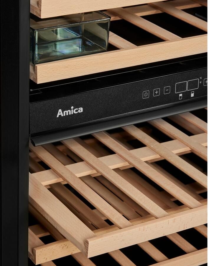 Amica Wijnkoelkast WK 341 110-1 S WBB 4661 ADB voor 45 standaardflessen á 0 75l vrijstaande koelkast - Foto 3