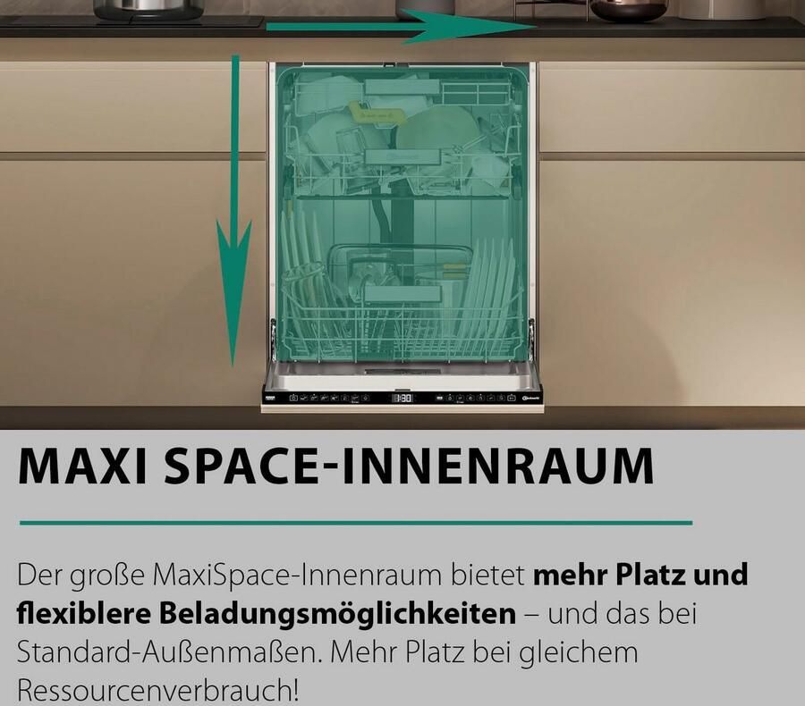 BAUKNECHT Onderbouwvaatwasser B7U HS51 X 85 cm x 60 cm - Foto 11