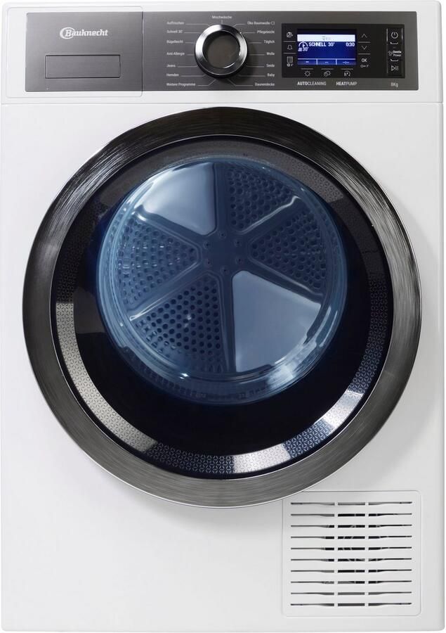 BAUKNECHT Warmtepompdroger B8 D84WB DE - Foto 8