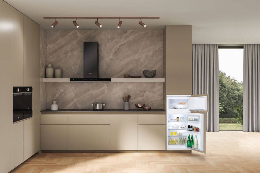 BAUKNECHT Inbouw koel-vriescombinatie KDI 12S2 122 cm x 54 cm