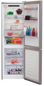 Beko RCNA366E60XBN vrijstaande koel-vriescombinatie
