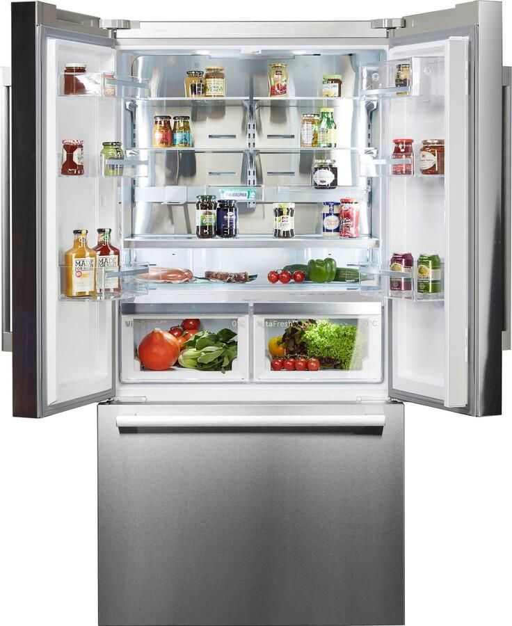 Bosch KFF96PIEP amerikaanse koelkast Vrijstaand 573 l E Roestvrijstaal - Foto 8