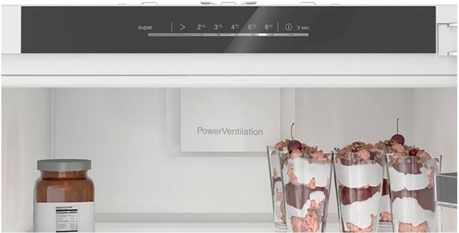 Bosch KIR81VFE0 Serie 4 Inbouwkoelkast Vlakscharnier 177.5 cm Deur op deur - Foto 6
