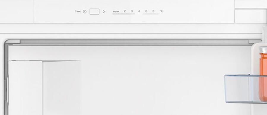 Bosch KIL32NSE0 Serie 2 Inbouwkoelkast Inbouw koelkast met vriesvak 102.1 cm x 54.1 cm Multi Box XXL: een extra ruime lade voor groente en fruit Led verlichting - Foto 10