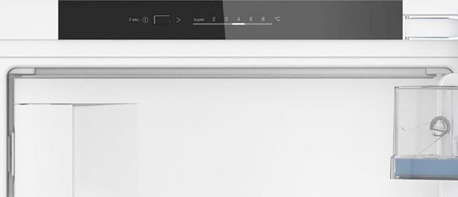 Bosch KIL32VFE0 Serie 4 -Inbouw koelkast met vriesvak 102.1 x 54.1 cm Vlakscharnier -Multi Box XXL: een extra ruime lade voor groente en fruit Led verlichting SuperKoelen koelt nieuwe etenswaren in de koelkast sneller - Foto 10