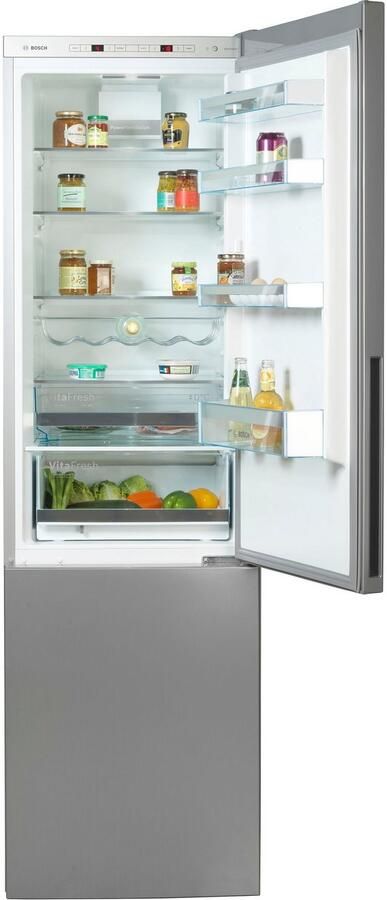 Bosch KGE39ALCA Serie 6 koel-vriescombinatie VitaFresh: houdt etenswaren langer vers in gekoelde lades RVS - Foto 12