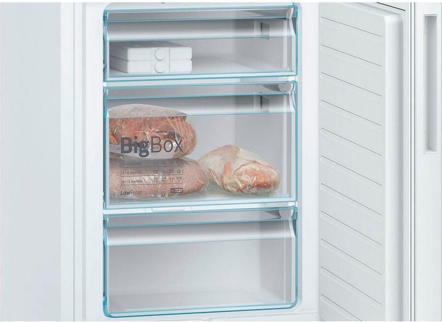Bosch KGE39AWCA Serie 6 Koel-vriescombinatie VitaFresh: houdt etenswaren langer vers in gekoelde lades Energielabel C Wit - Foto 7