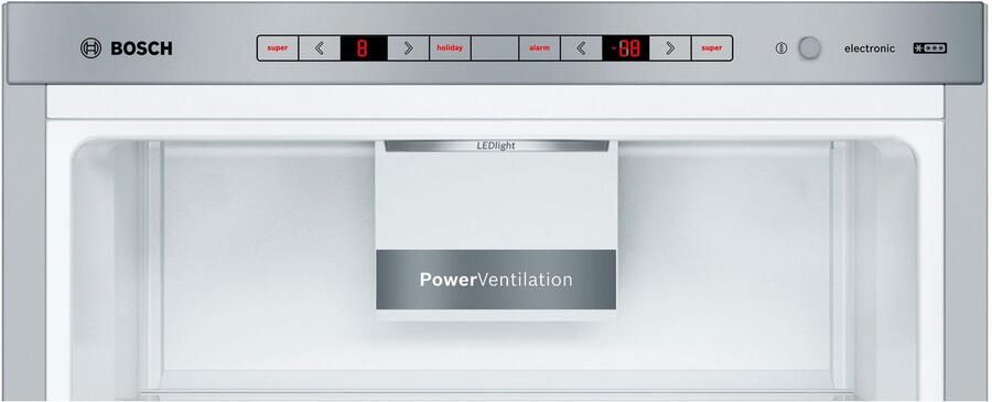 Bosch KGE49AICA Serie 6 Koel-vriescombinatie Extra breed RVS Energielabel C Houd je versen langer vers met VitaFresh Big Box in de vriesruimte - Foto 10