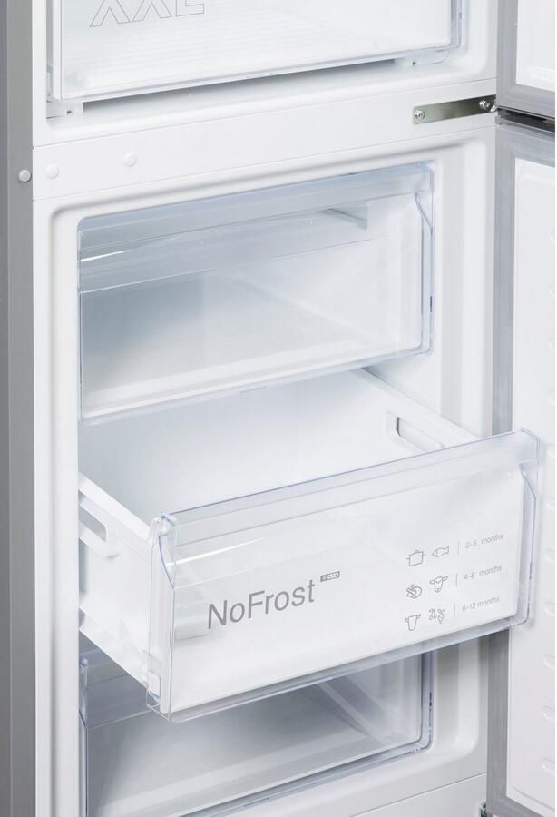 Bosch KGN39VIBT Serie 4 Koel-vriescombinatie Total No Frost; Nooit meer ontdooien- RVS Energielabel B Zeer stil VitaFresh XXL 0°C: houd etenswaren langer vers met extra ruime vershoudlades - Foto 9