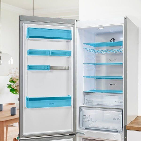 Bosch Serie 6 KGN49LBCF koel-vriescombinatie Vrijstaand 440 l Zwart - Foto 11