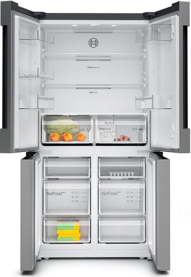 Bosch KFN96VPEA Serie 4 Amerikaanse koelkast 4 French Door Extra breed RVS VitaFresh XXL Total No Frost - Foto 7