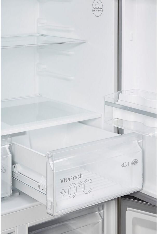 Bosch KFN96VPEA Serie 4 Amerikaanse koelkast 4 French Door Extra breed RVS VitaFresh XXL Total No Frost - Foto 13