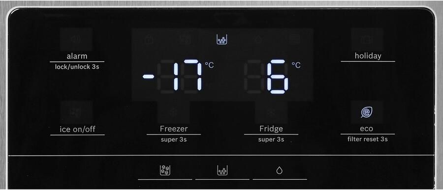 Bosch KAG93AIEP Serie 6 Amerikaanse koelkast Extra breed RVS Total no frost nooit meer ontdooien - Foto 16