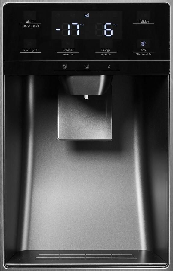 Bosch KAG93AIEP Serie 6 Amerikaanse koelkast Extra breed RVS Total no frost nooit meer ontdooien - Foto 9