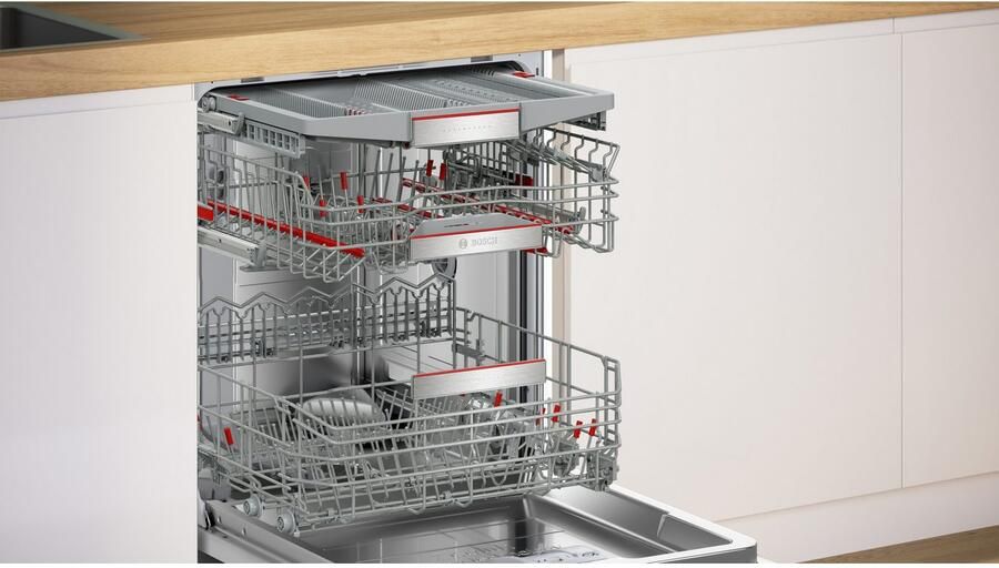 Bosch SBD8TCX04E Series 8 Inbouwvaatwasser 60 cm Extra hoog Energielabel A PerfectDry met zeolith: perfecte droogresultaten met een laag energieverbruik Home Connect - Foto 5