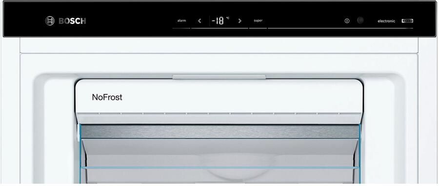 Bosch GSN58AWCV Serie 6 191 x 70 Vrijstaande Vriezer Vrieskast No Frost Nooit meer ontdooien Wit Energielabel C - Foto 12