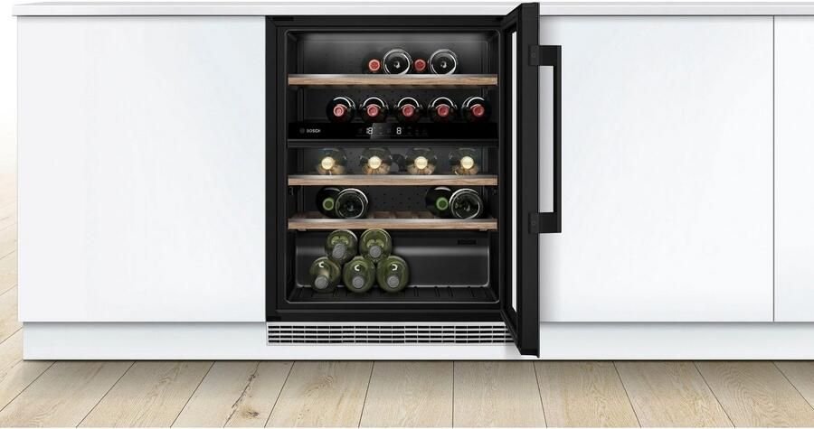 Bosch Serie 6 KUW21AHG0 wijnkoeler Ingebouwd Zwart 44 fles(sen) - Foto 2