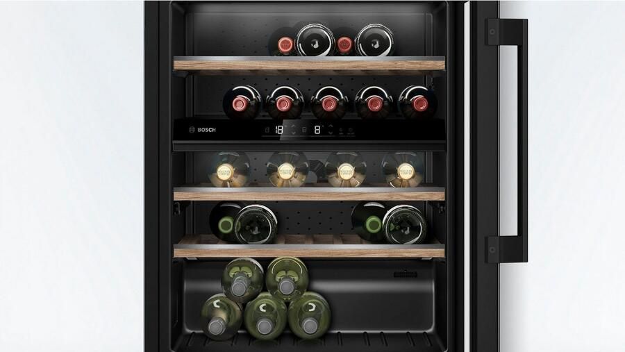 Bosch Serie 6 KUW21AHG0 wijnkoeler Ingebouwd Zwart 44 fles(sen) - Foto 7