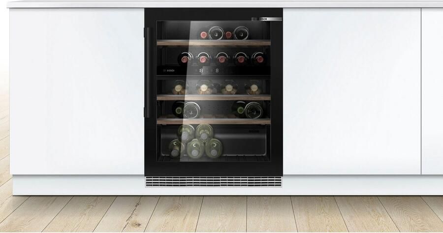 Bosch Serie 6 KUW21AHG0 wijnkoeler Ingebouwd Zwart 44 fles(sen) - Foto 8