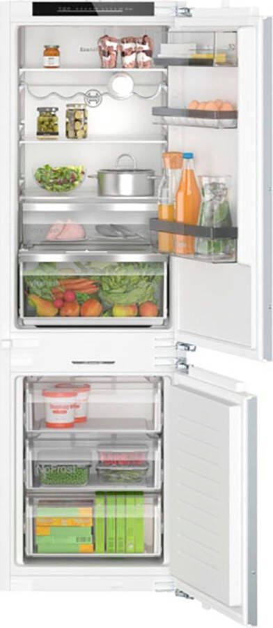 Bosch KIN86ADD0 Serie 6 Inbouw koel-vriescombinatie Zeer stil 177.2 cm x 55.8 cm Nooit meer ontdooien met No Frost VitaFresh XXL 0°C: houd etenswaren langer vers Softclose