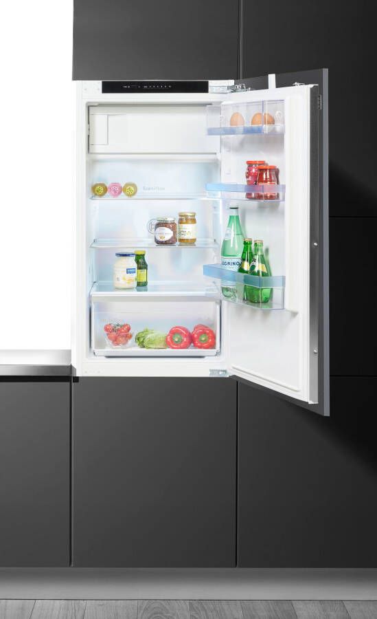 Bosch KIL32VFE0 Serie 4 -Inbouw koelkast met vriesvak 102.1 x 54.1 cm Vlakscharnier -Multi Box XXL: een extra ruime lade voor groente en fruit Led verlichting SuperKoelen koelt nieuwe etenswaren in de koelkast sneller - Foto 2