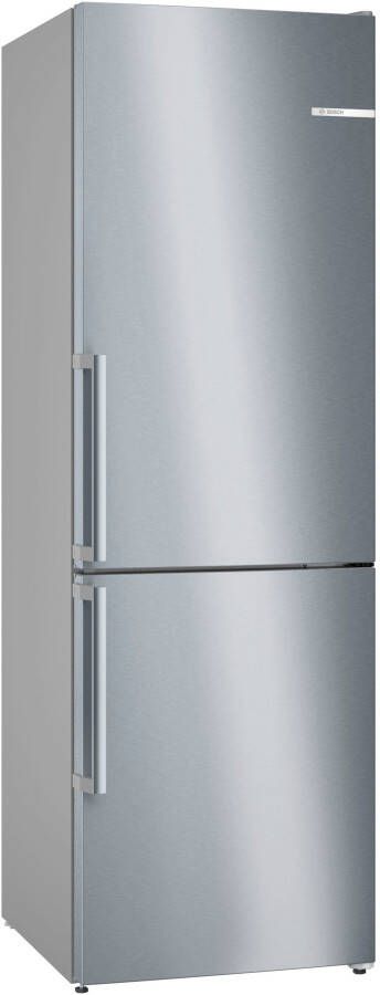 Bosch KGN36VICT Serie 4 Koelkast Koel-vriescombinatie Total No Frost nooit meer ontdooien RVS Energielabel C Zeer stil Extra veel ruimte voor je verse etenswaren met VitaFresh