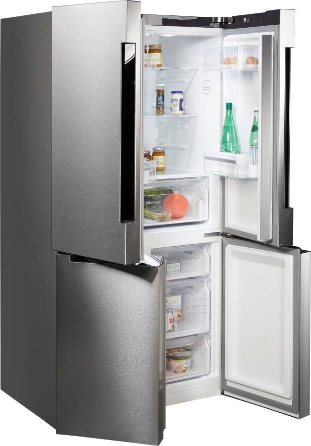 Bosch KFN96VPEA Serie 4 Amerikaanse koelkast 4 French Door Extra breed RVS VitaFresh XXL Total No Frost