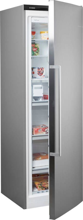 Bosch GSN36AIEP Serie 6 186 x 70 Vrijstaande Vriezer Vrieskast No Frost Nooit meer ontdooien RVS