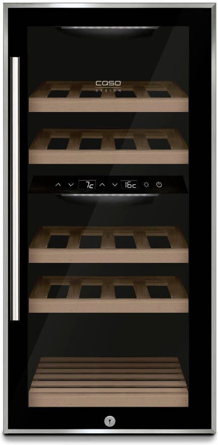 Caso Wijnkoelkast 644 WineComfort 24 black - Foto 1