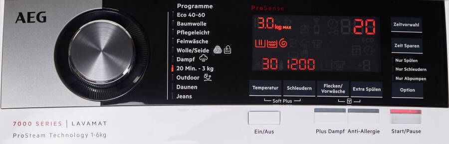 AEG Wasmachine toplader L7TE56STL