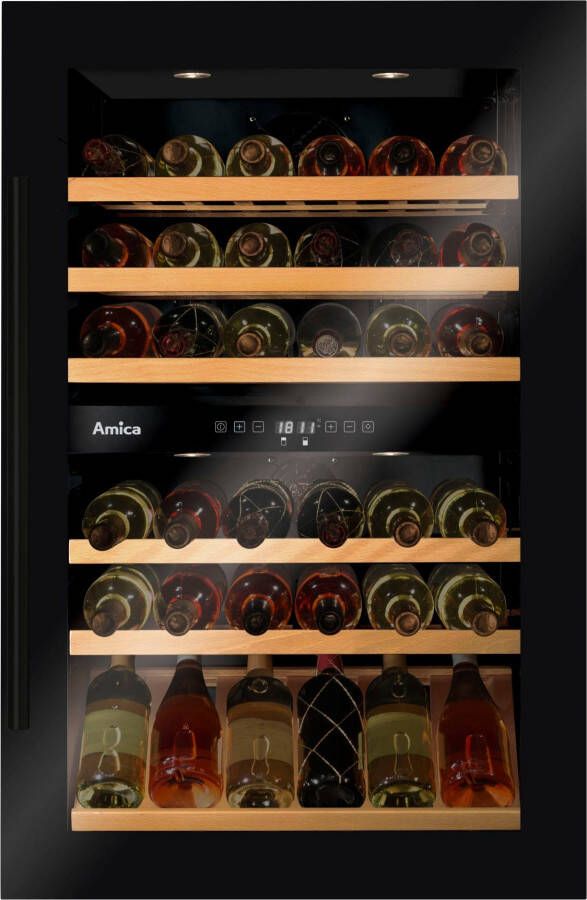 Amica Inbouw wijnklimaatkast WK 341 220 S 88 4 cm x 59 cm voor 58 standaardflessen van 0 75 liter inbouwkoelkast - Foto 3