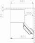Amica Table top koelkast KS 15614 S - Thumbnail 13