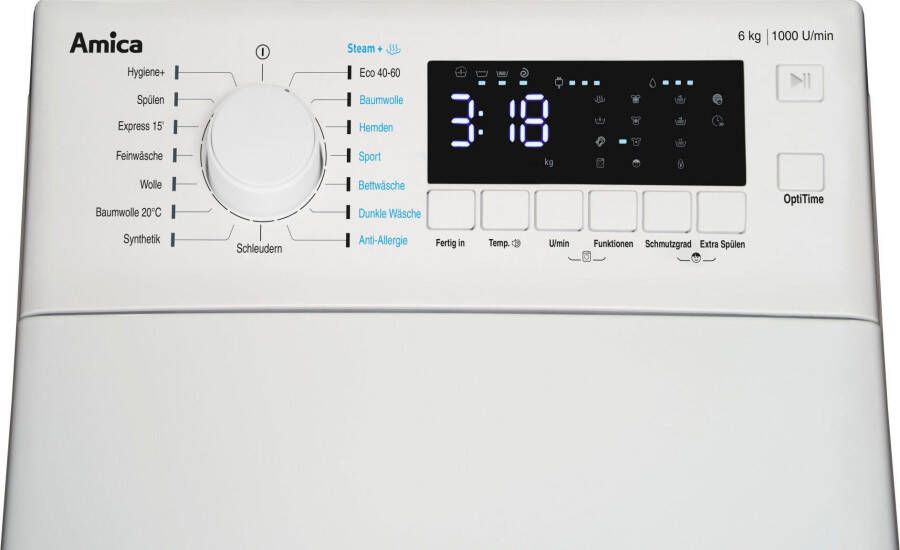 Amica Wasmachine bovenlader WT 461 700 - Foto 4