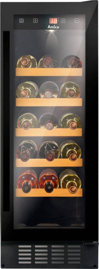 Amica Wijnklimaatkast WK 341 115 S 82 cm x 29 5 cm Vrijstaande koelkast - Foto 5