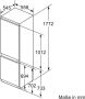 BOSCH Inbouw koel-vriescombinatie KIN86AFF0 177 2 cm x 55 8 cm - Thumbnail 9
