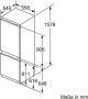 BOSCH Inbouw koel-vriescombinatie KIS77ADD0 157 8 cm x 55 8 cm - Thumbnail 15