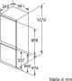 BOSCH Inbouw koel-vriescombinatie KIV77VSF0 157 8 cm x 54 1 cm - Thumbnail 4