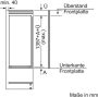 BOSCH Inbouwkoelkast KIL52ADE0 139 7 cm x 55 8 cm - Thumbnail 8