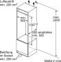 Bosch KIL52AFE0 inbouw koelkast 140 cm deur op deur - Thumbnail 4
