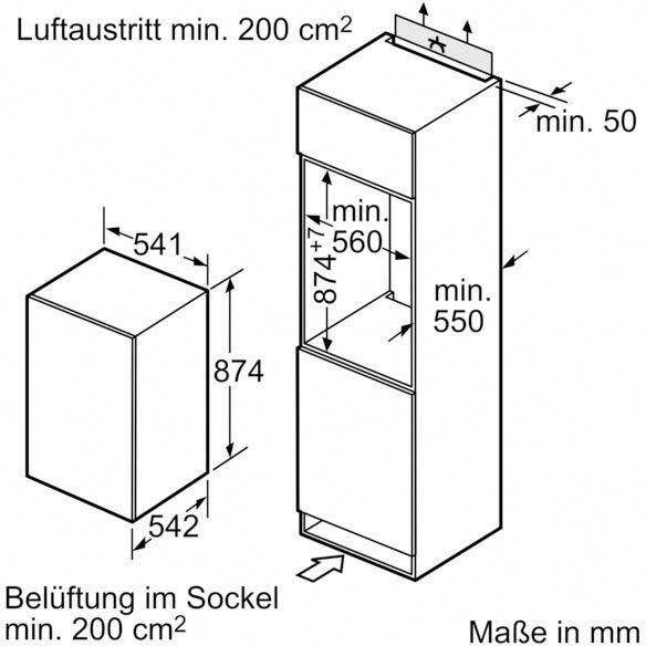 Bosch Serie 4 GIV21VSE0 diepvriezer Vrieskast Ingebouwd 96 l E Wit - Foto 10