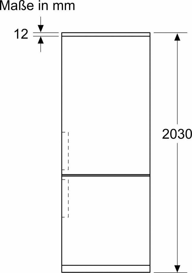 BOSCH Koel-vriescombinatie KGN392LAF