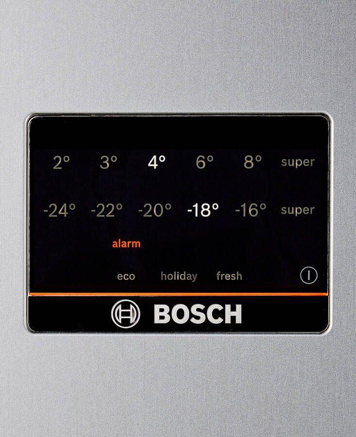 Bosch Serie 4 KGN397LDF koel-vriescombinatie Vrijstaand 260 l D Roestvrijstaal - Foto 2