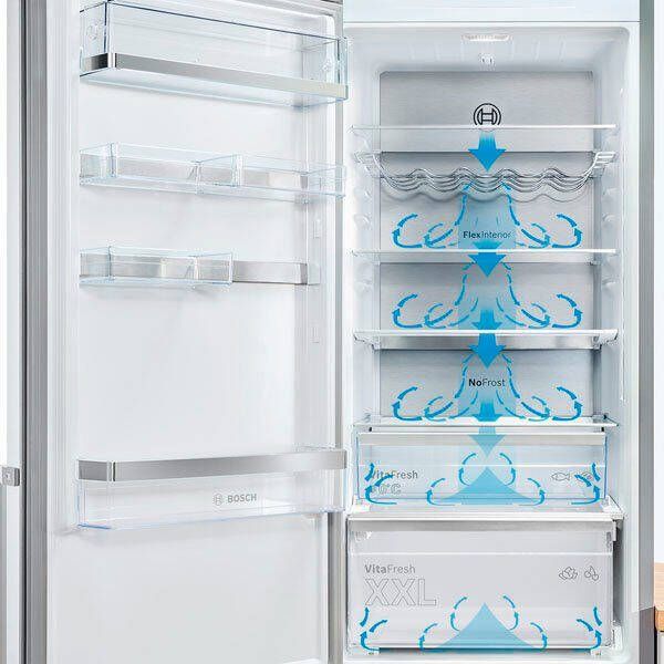 BOSCH Koel-vriescombinatie KGN39AIAT