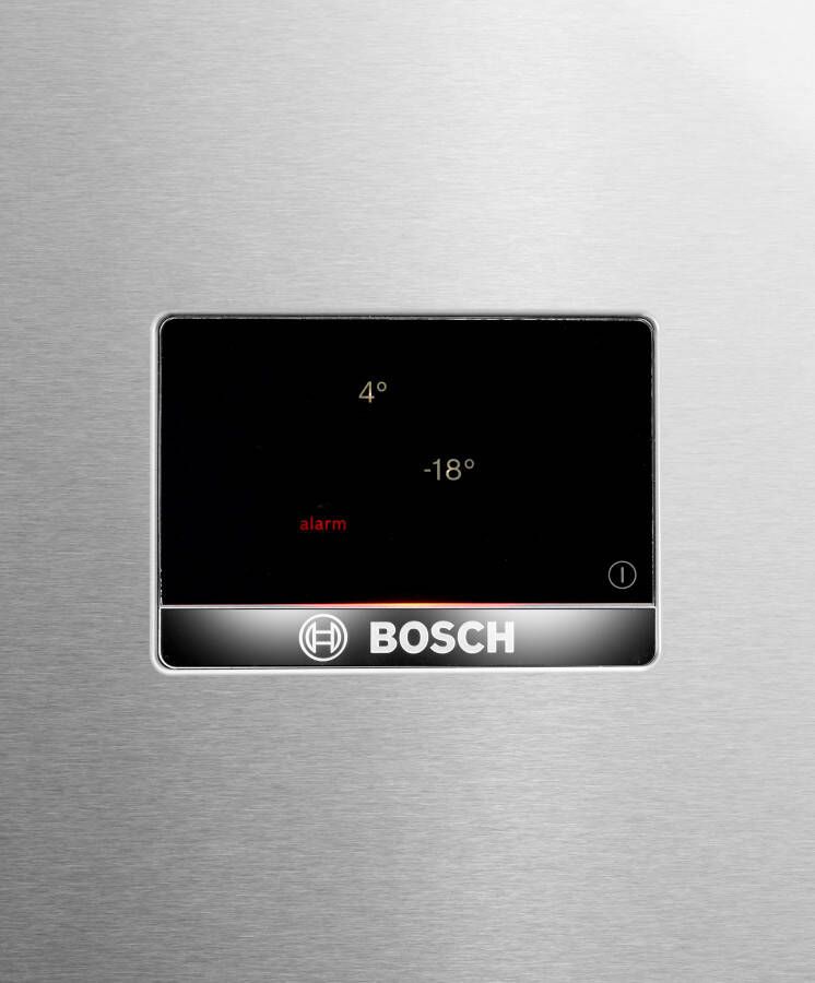Bosch Serie 6 KGN39AICT koel-vriescombinatie Vrijstaand 363 l C Zilver - Thumbnail 1