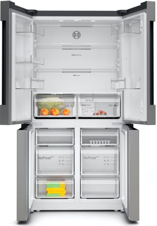 Bosch KFN96VPEA Serie 4 Amerikaanse koelkast RVS - Foto 5