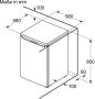 Bosch KTL15NWEA Serie 2 tafelmodel koelkast - Thumbnail 3